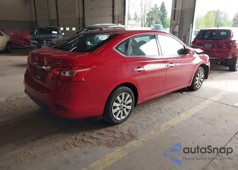 2017 Nissan Sentra Sv z USA, uszkodzony, nr VIN 3N1AB7AP8HY321100